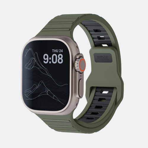 Everyday Watch Strap - Matte Olive - Ultra/46mm