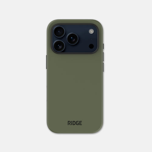 Ridge Phone Case - Matte Olive - iPhone 17 Pro